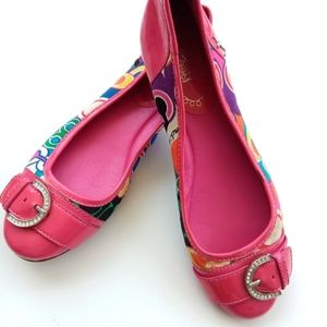 Pink Coach shoes